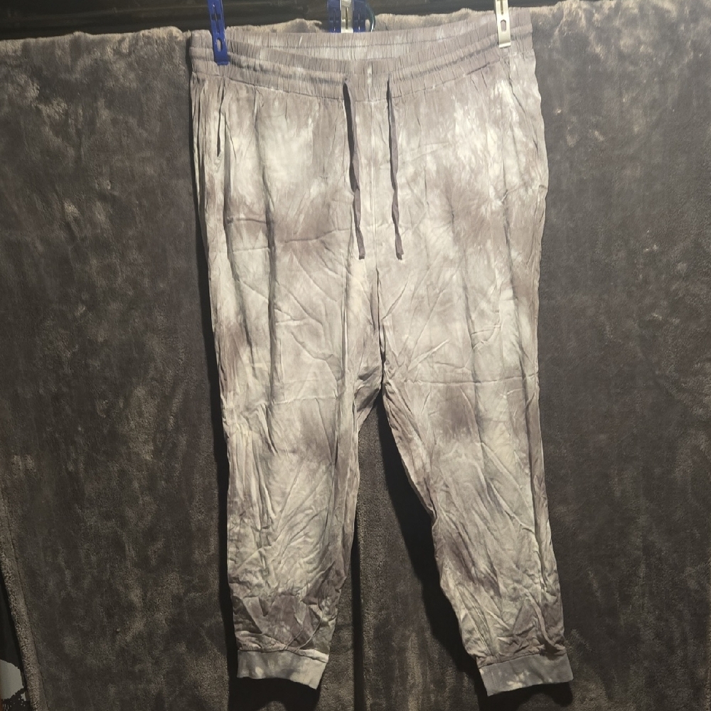 torrid Gray Tie-Dye Jogger Pants